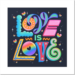 Love is Love Posters and Art